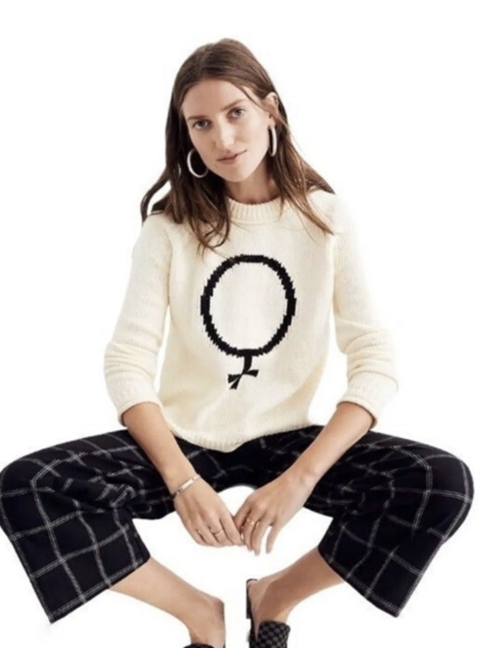 Madewell X Girls, Inc Keaton Pullover Sweater